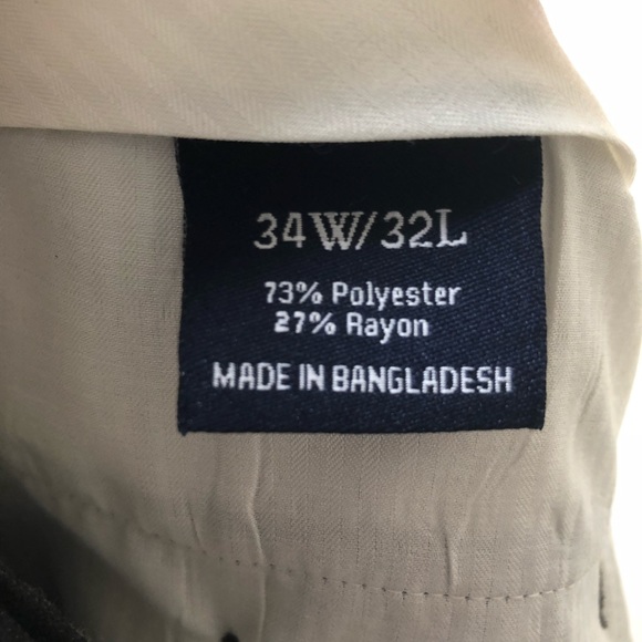 Gray Cambridge Classics Dress Pants 34W/32L - Picture 5 of 7